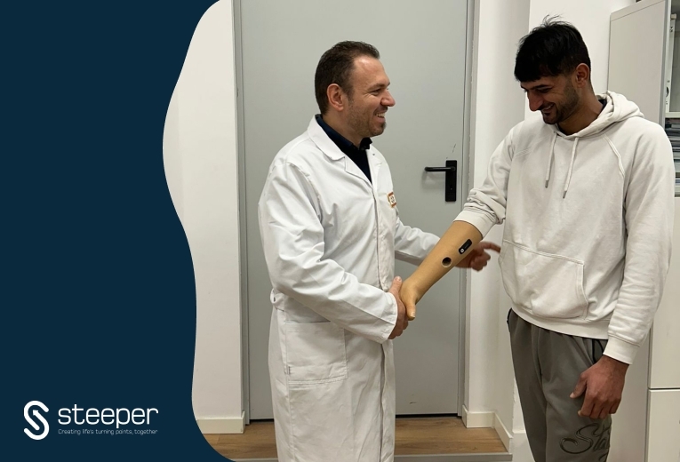 Mano protesica Steeper e Corazza: Case History Mano protesica Steeper e Corazza: Case History