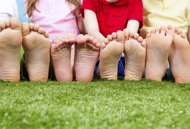 Le patologie dei piedi nei bambini